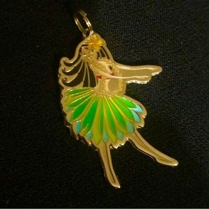 LAKO KULA hula girl charm.
